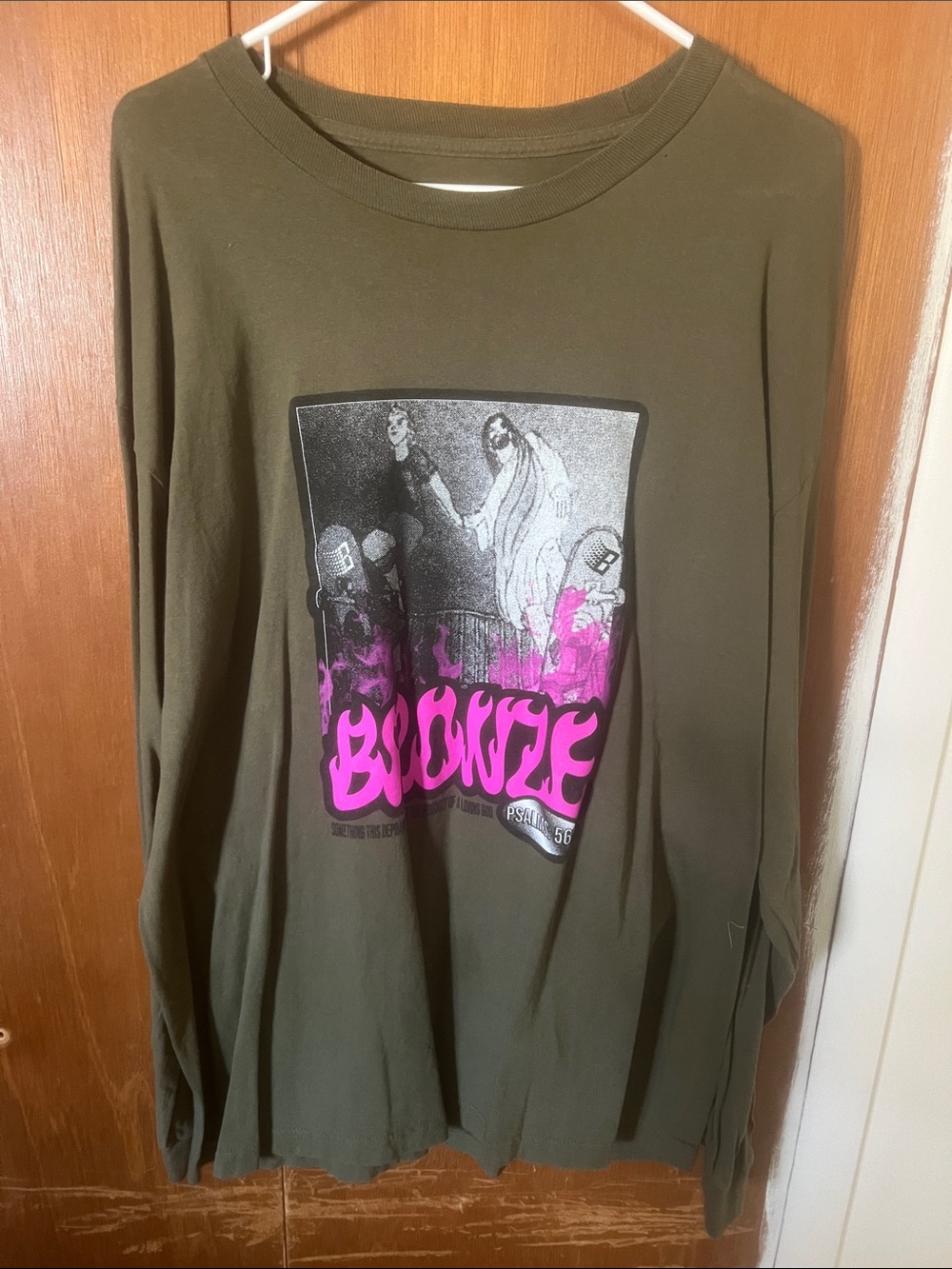 Bronze “Jesus Skates” Long Sleeve
